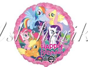 Круг фольга "HB My little pony"