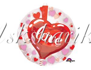 Круг прозрачный "Love Инсайдер"