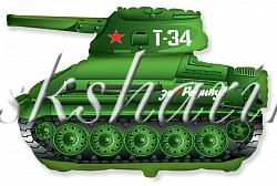 Фольгированная фигура "Танк Т-34"